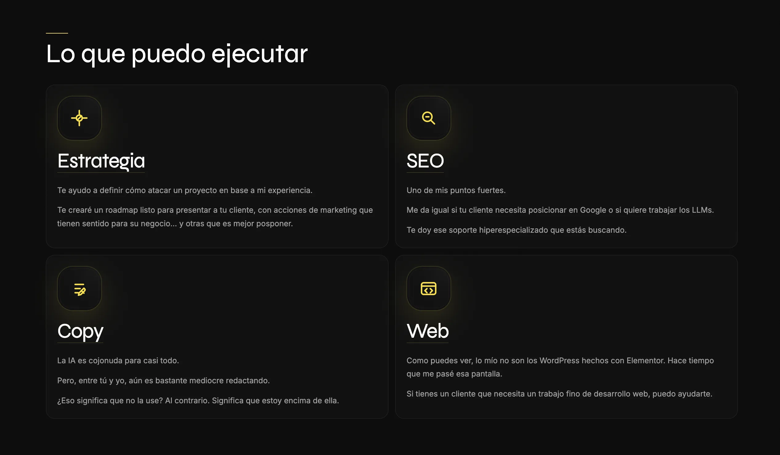 Concepto de agency partner en Gregario